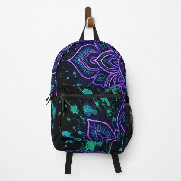 Item preview, Cosmic Bloom: Neon Mandala Awakening designed and sold by AbstractAnom.