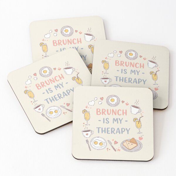 Item preview, Brunch Is My Therapy— Foodie Lifestyle Design  designed and sold by Collision19.