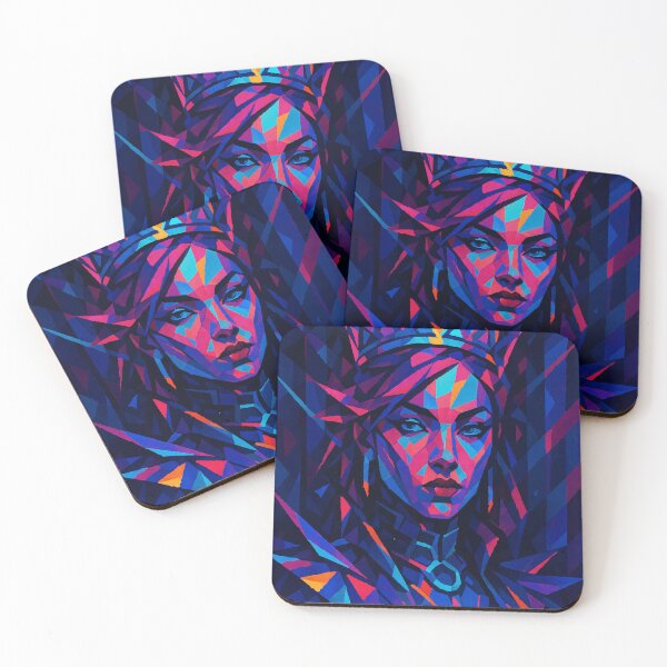 Item preview, Neon Sovereign: Queen of the Cyber Realms designed and sold by AbstractAnom.