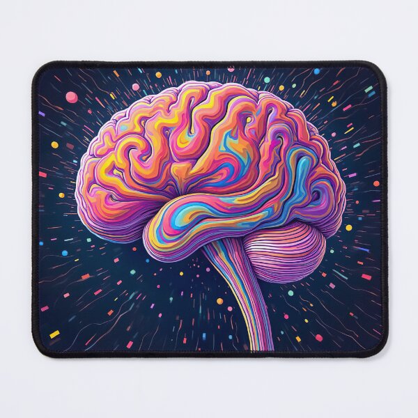 Item preview, Brain Color Burst designed and sold by LemonheadLaurasArt.