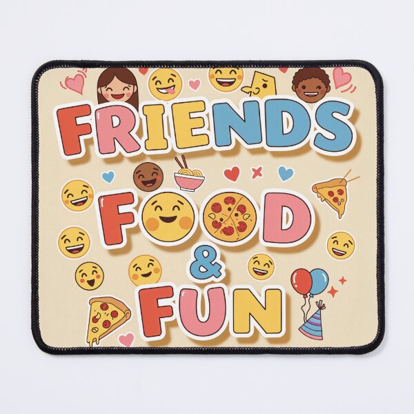 Item preview, Friends, Food & Fun designed and sold by Collision19.