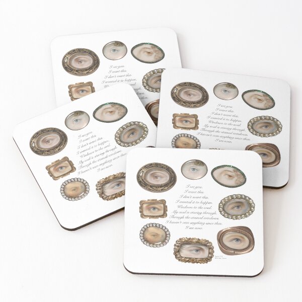 Item preview, Eye poem, circle of eyes. designed and sold by Josephine Ethereal.