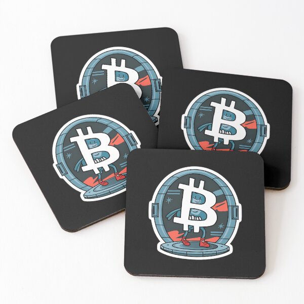 Item preview, Bitcoin Outline Sharp Silhouette Statement designed and sold by RadDeck.