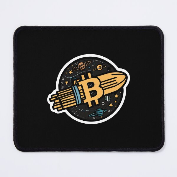 Item preview, Bitcoin Field Minimal Grid Aesthetic designed and sold by RadDeck.