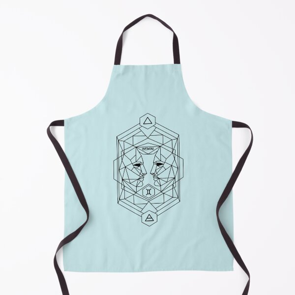 Item preview, Black white Vintage geomatric line zodiac gemini designed and sold by Atherisink.