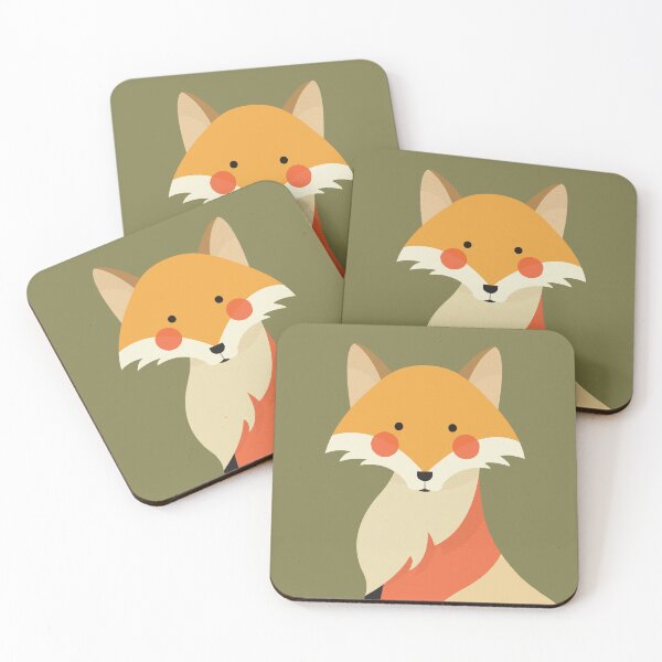 Artikelvorschau, Rotfuchs, Tierportrait entworfen und verkauft von printedsparrow.