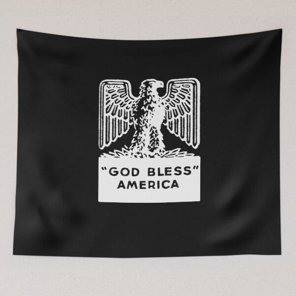 Item preview, Vintage God Bless America Eagle designed and sold by QuayTradingCo.