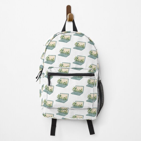 Item preview, Laptop with Plants Growing from the Keys designed and sold by SnugBugz.