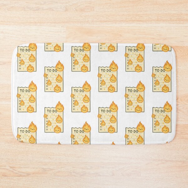 Item preview, To-Do List on Fire (But It’s Cute) designed and sold by SnugBugz.