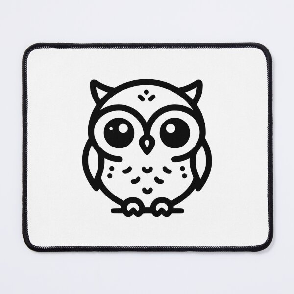 Item preview, cute owl MINIMALIST ILLUSTRATION designed and sold by tonylau81.
