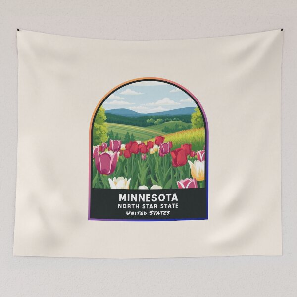 Artikelvorschau, Minnesota (MN), Bundesstaat der Vereinigten Staaten von Amerika entworfen und verkauft von PinkandP.