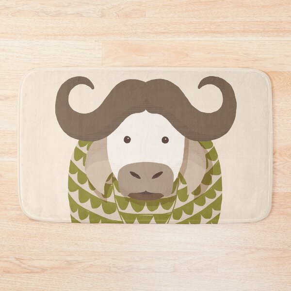 Item preview, Whimsical Cape Buffalo designed and sold by printedsparrow.