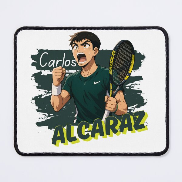 Item preview, Carlos Alcaraz Tennis T-Shirt Design for Fans designed and sold by LunaLoop.