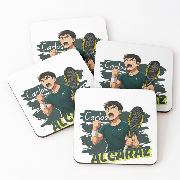 Item preview, Carlos Alcaraz Tennis T-Shirt Design for Fans designed and sold by LunaLoop.