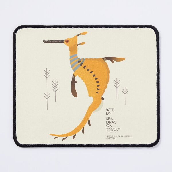 Item preview, Weedy Seadragon, Marine Animal of Victoria, Australia designed and sold by printedsparrow.