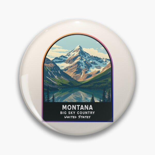 Artikelvorschau, Montana (MT), Bundesstaat der Vereinigten Staaten von Amerika entworfen und verkauft von PinkandP.