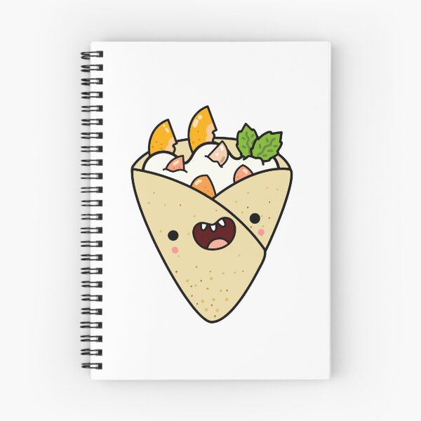 Item preview, Kawaii Peaches and Cream Crepe designed and sold by kawaiilife.