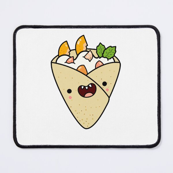 Item preview, Kawaii Peaches and Cream Crepe designed and sold by kawaiilife.