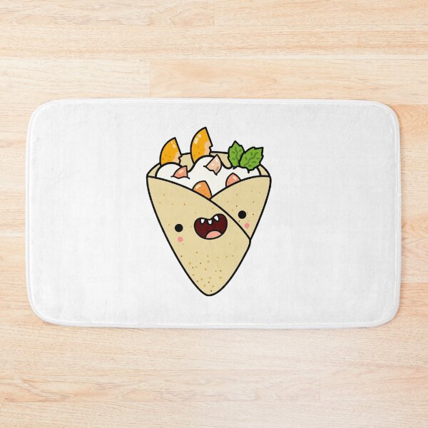 Item preview, Kawaii Peaches and Cream Crepe designed and sold by kawaiilife.