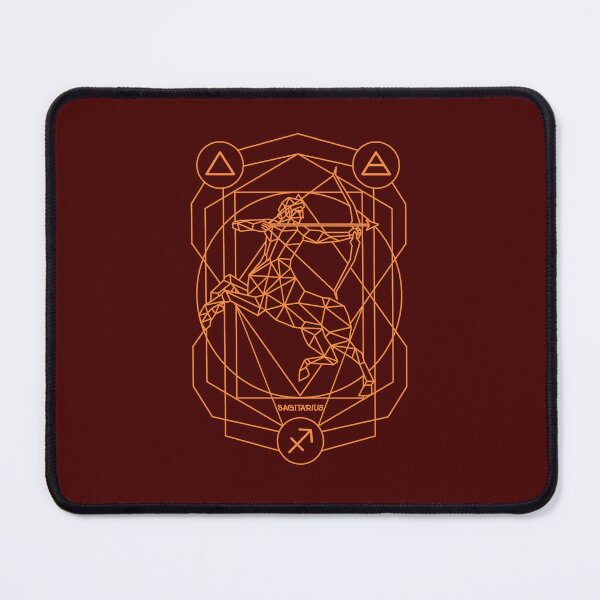 Item preview, Vintage geomatric line zodiac sagitarius designed and sold by Atherisink.