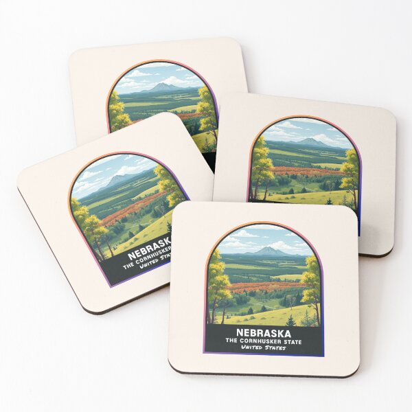 Item preview, Nebraska (NE), State of the United States of America designed and sold by PinkandP.