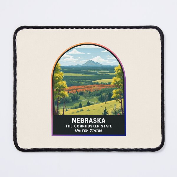 Item preview, Nebraska (NE), State of the United States of America designed and sold by PinkandP.
