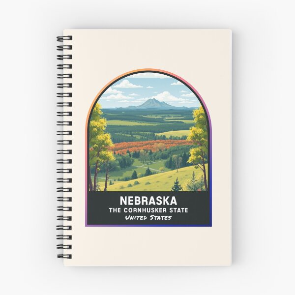 Item preview, Nebraska (NE), State of the United States of America designed and sold by PinkandP.