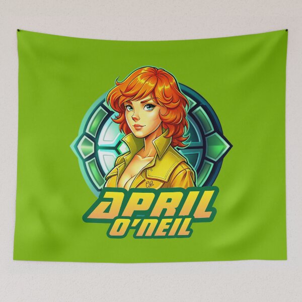 Item preview, Copia de April O´neil - Cartoon Retro Vintage - D2 designed and sold by CuPensky.