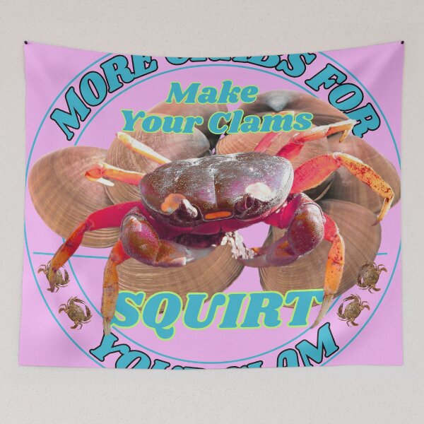 Item preview, More Crabs For Your Clam designed and sold by Linklandiya.