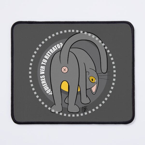 Item preview, CAT ASTERISK B3 REAR TAIL - GRAY CAT designed and sold by CuPensky.