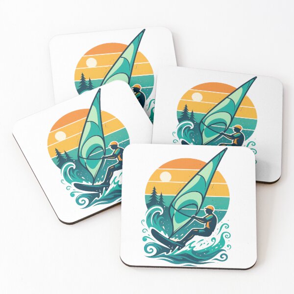 Item preview, windsurfing. wind boarding Fly free, big waves designed and sold by Visions of the Magpie.
