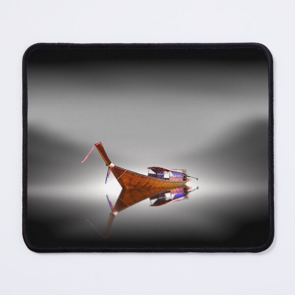 Item preview, Long Tail Boat on Tranquil Waters designed and sold by Philip Britton.