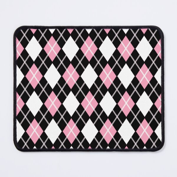Item preview, Pink and Black Argyle Pattern designed and sold by BuxomBabe21.