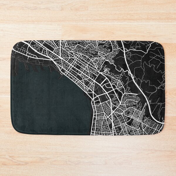 Item preview, Thessaloniki City Map of Greece - Dark designed and sold by deMAP.
