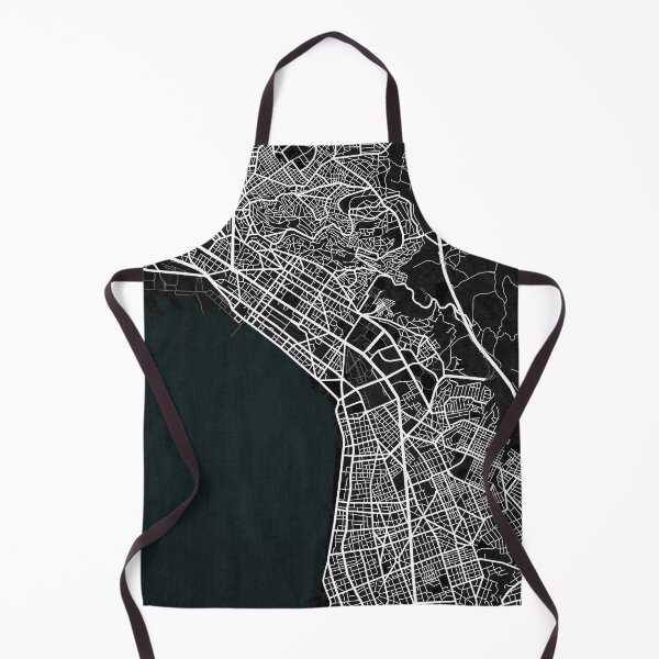 Item preview, Thessaloniki City Map of Greece - Dark designed and sold by deMAP.