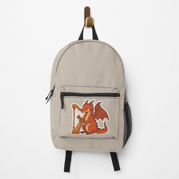 Item preview, Melodious Dragon Playing the Harp designed and sold by Artbellachi.