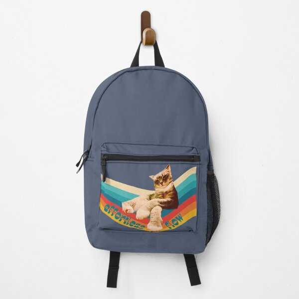 Item preview, Effortless Flow – Chill Confident Cat with Colorful Vibes designed and sold by LUV963.