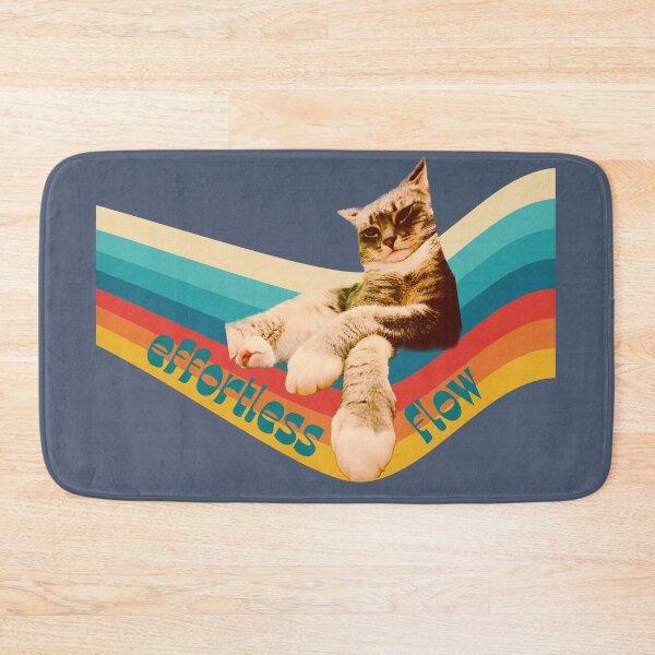 Item preview,  Effortless Flow – Chill Confident Cat with Colorful Vibes designed and sold by LUV963.