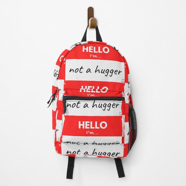 Item preview, Hello I'm Not A Hugger designed and sold by buglevel.