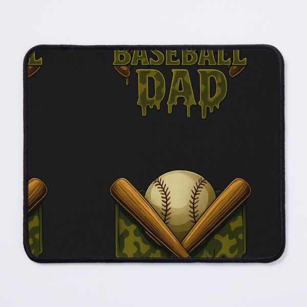 Item preview, Baseball Dad Camo Drip Crossed Bats Patriotic Father s Day designed and sold by facegm.