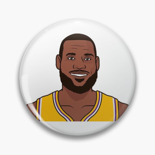 Item preview, Muse King | LeBron Lakers Sticker designed and sold by SpxrkyDesigns.