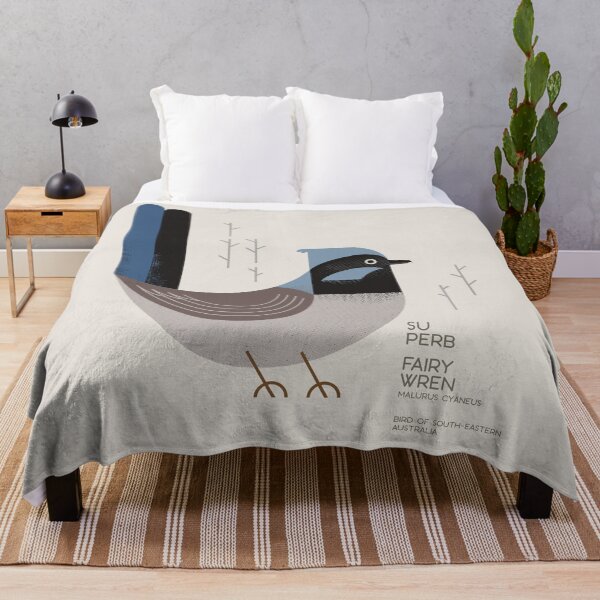 Item preview, Superb Fairywren, Bird of Australia II designed and sold by printedsparrow.