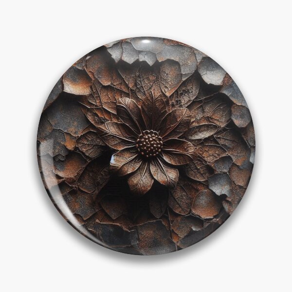 Item preview, Dark leather floral designed and sold by annem12333.