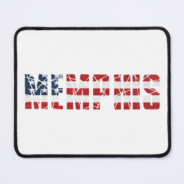Item preview, MEMPHIS with USA Flag designed and sold by Globalcitytees.