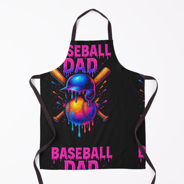 Item preview, Baseball Dad Drip Helmet Neon Glow Father s day designed and sold by facegm.