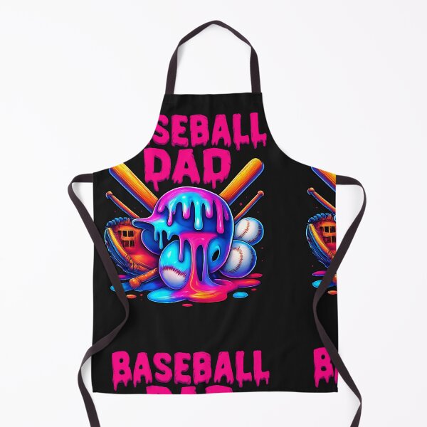 Item preview, Baseball Dad Drip Helmet Neon Glow Father s day designed and sold by facegm.
