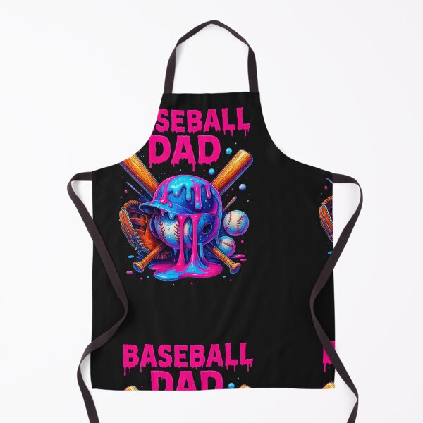 Item preview, Baseball Dad Drip Helmet Neon Glow Father s day designed and sold by facegm.