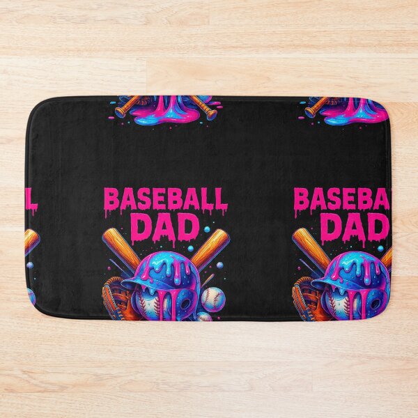 Item preview, Baseball Dad Drip Helmet Neon Glow Father s day designed and sold by facegm.