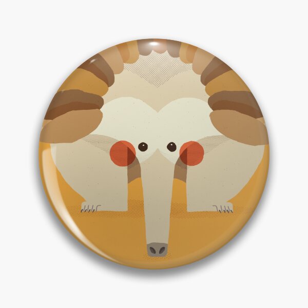 Artikelvorschau, Ameisenigel, Tierportrait entworfen und verkauft von printedsparrow.