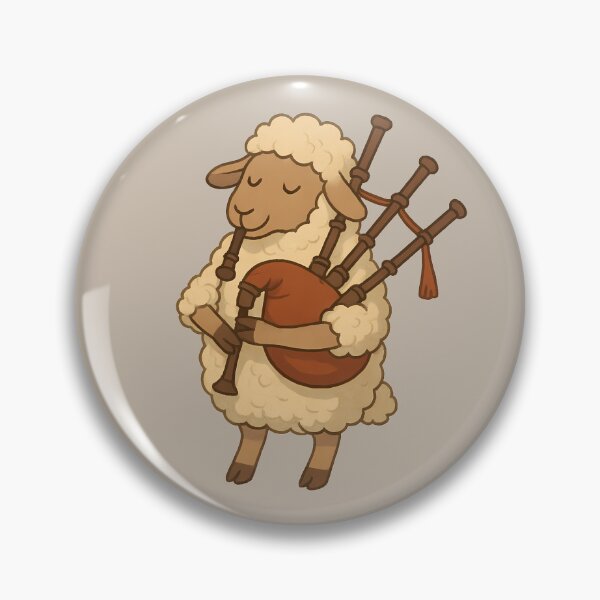 Item preview, Bagpiper Sheep designed and sold by Artbellachi.